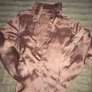 Silky Collared Shirt